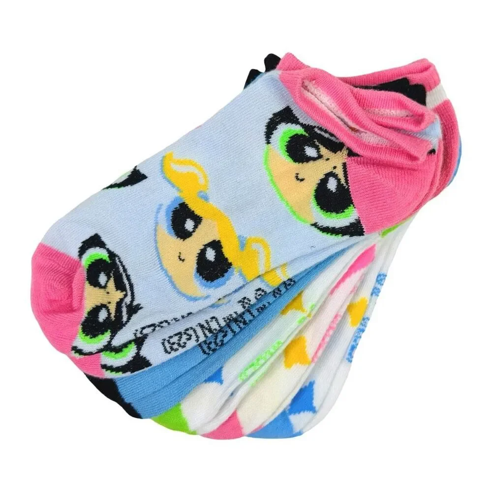 Cartoon Network The PowerPuff Girls Ankle Socks - 5 Pairs
